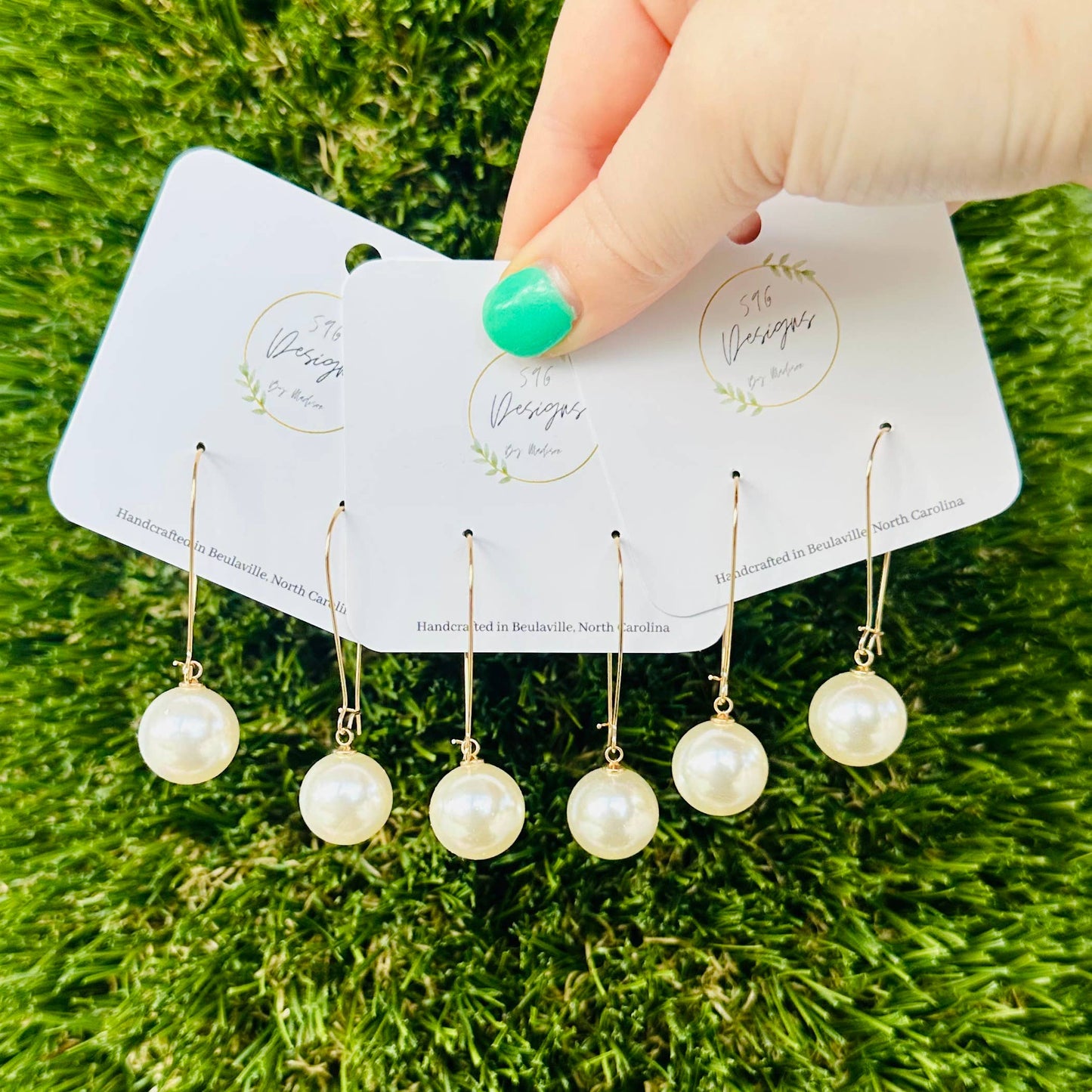 Pearl Dangle Earrings
