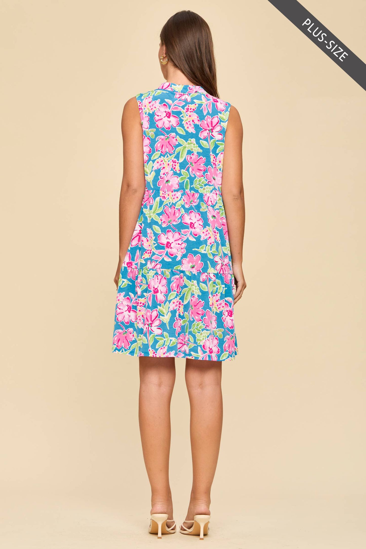 Floral Fantasy Dress - Curvy