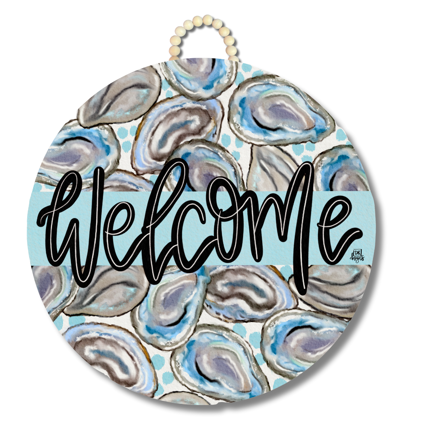 Oyster Welcome Door Hanger