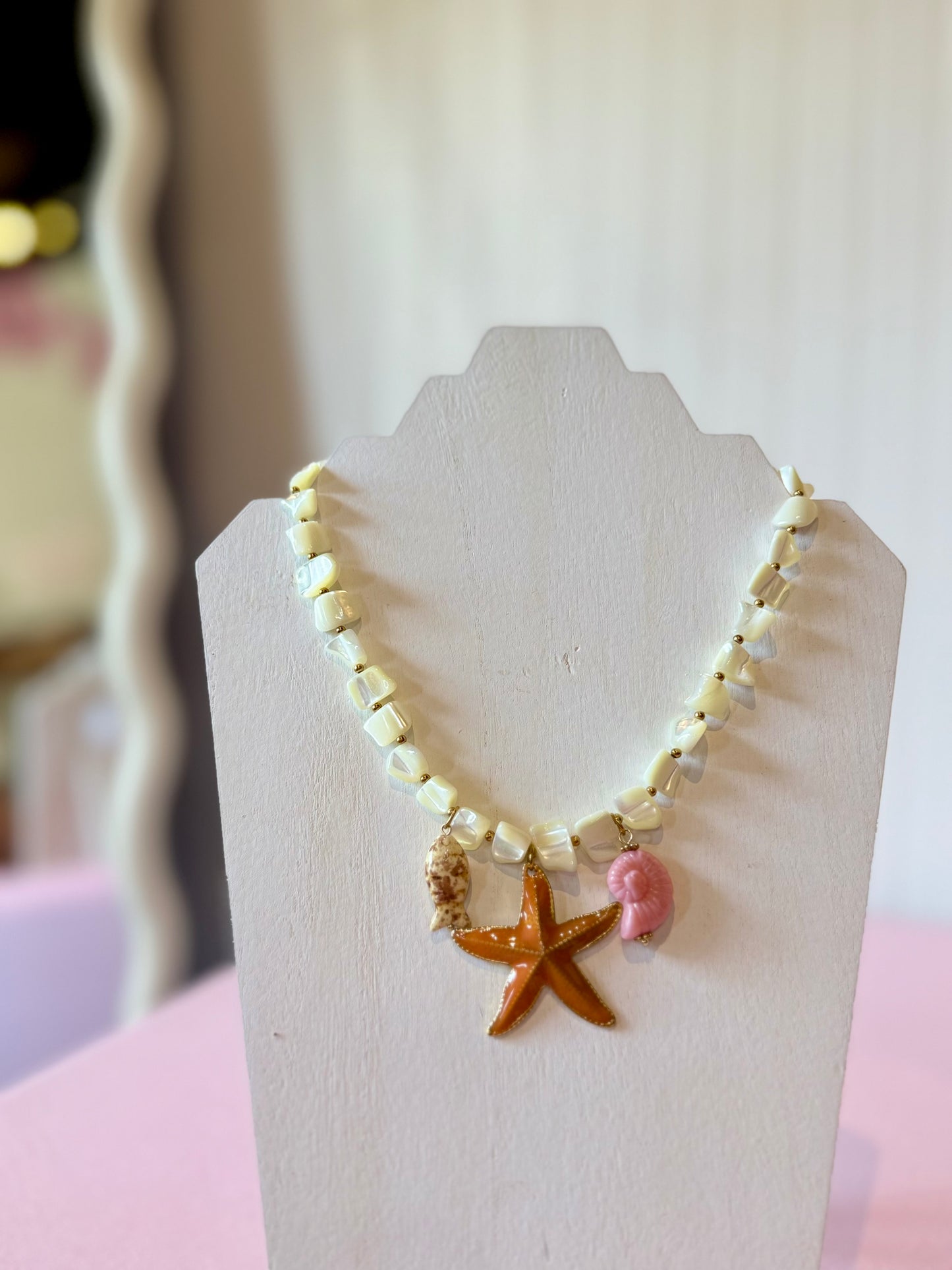 Starfish Social Necklace