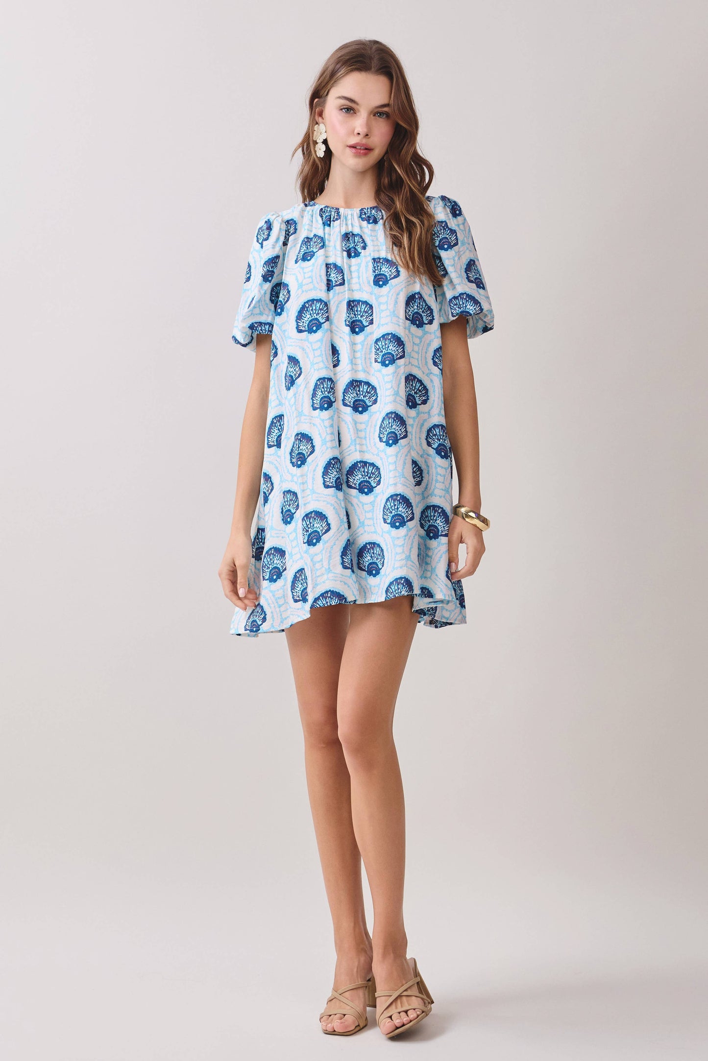 Blue Tide Swing Dress