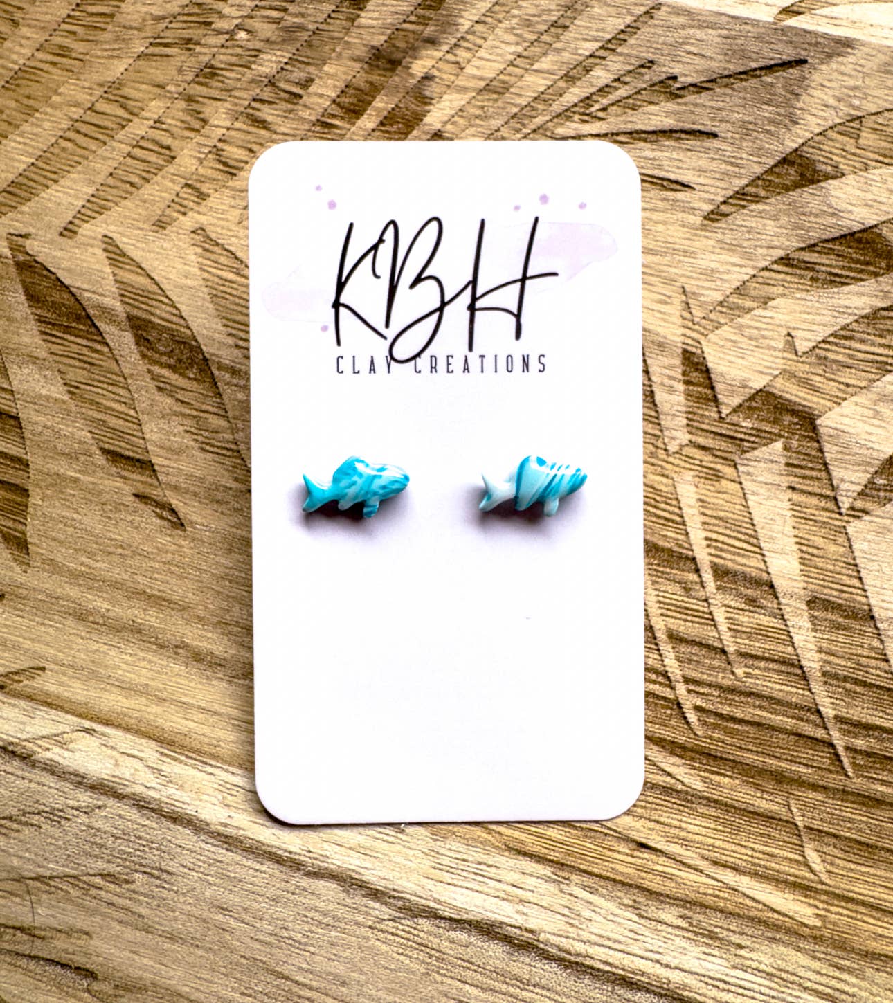 Under The Sea Fish Stud Handmade Clay Earrings
