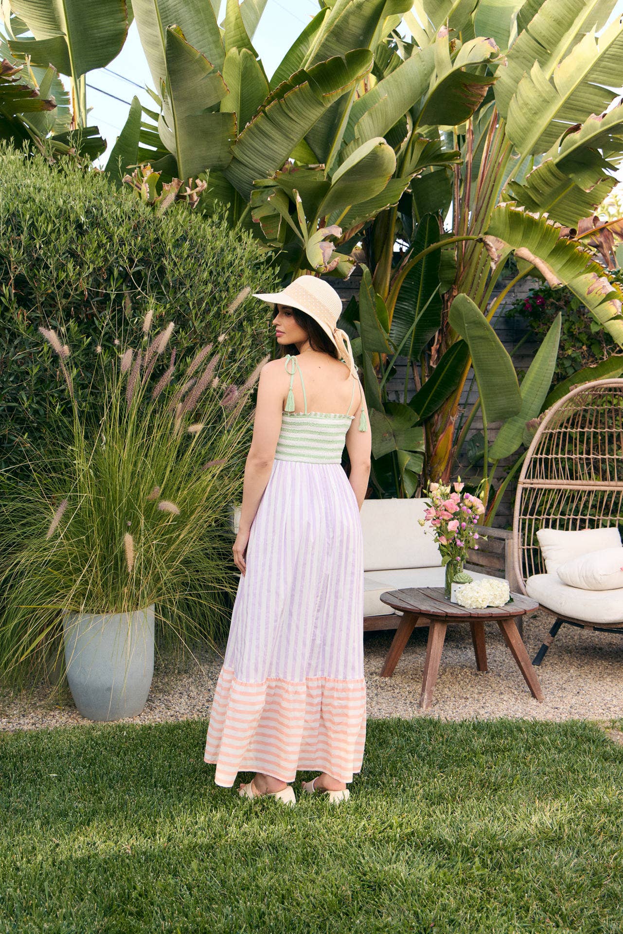 The Sunset Stripe Maxi