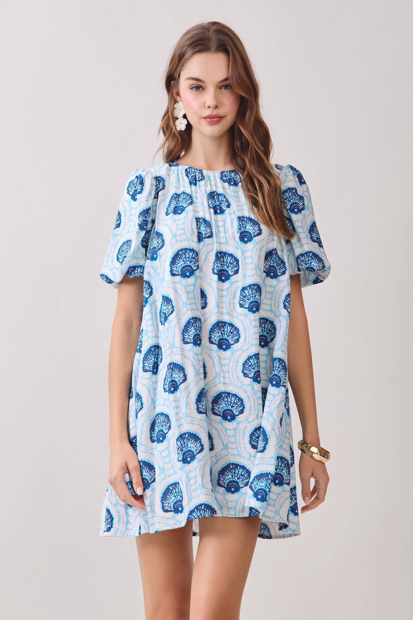 Blue Tide Swing Dress