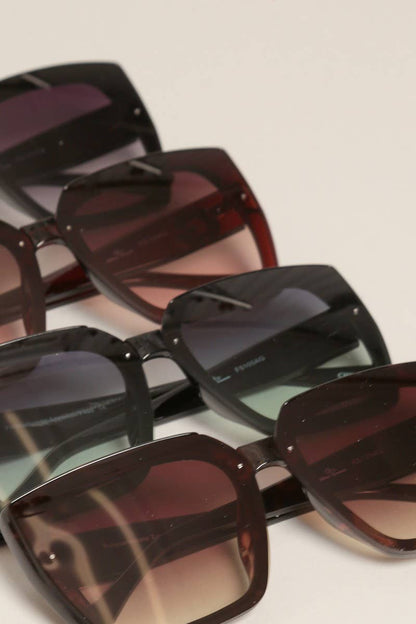 Tinted Lenses Square Sunglasses for Women