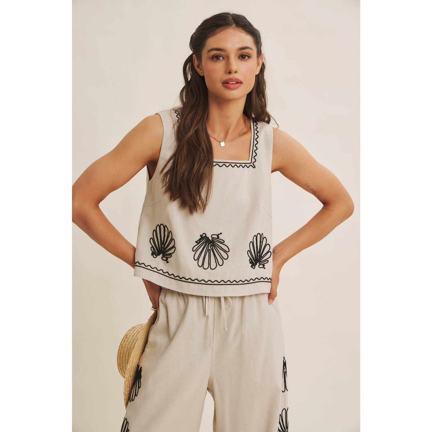 Tide & Coast Linen Top