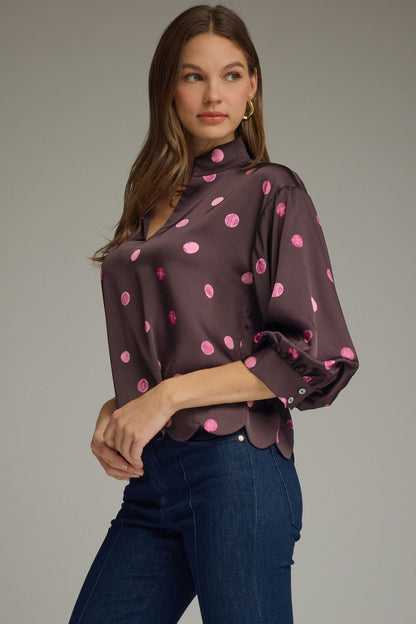 Polka Pop Top