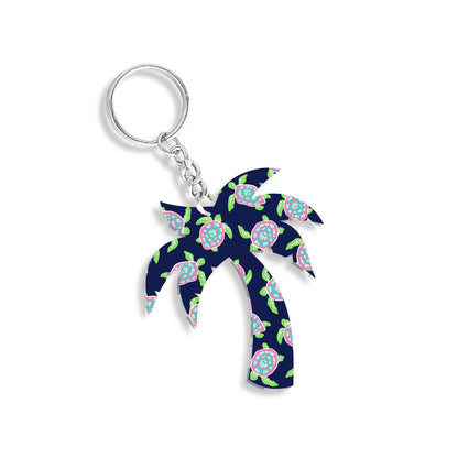 Palm Tree Keychain