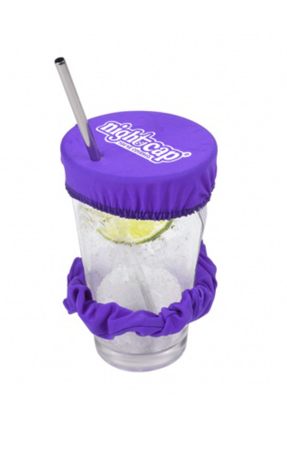 NightCap Scrunchie Drink Cover