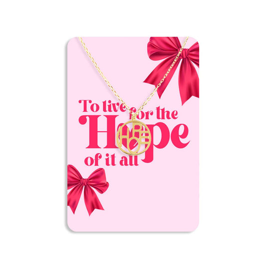 For the Hope of it All Keepsake Card