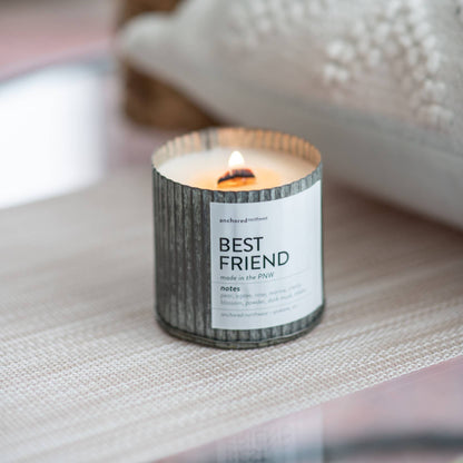 Spruce It up Rustic Vintage Farmhouse Wood Wick Candle - Christmas