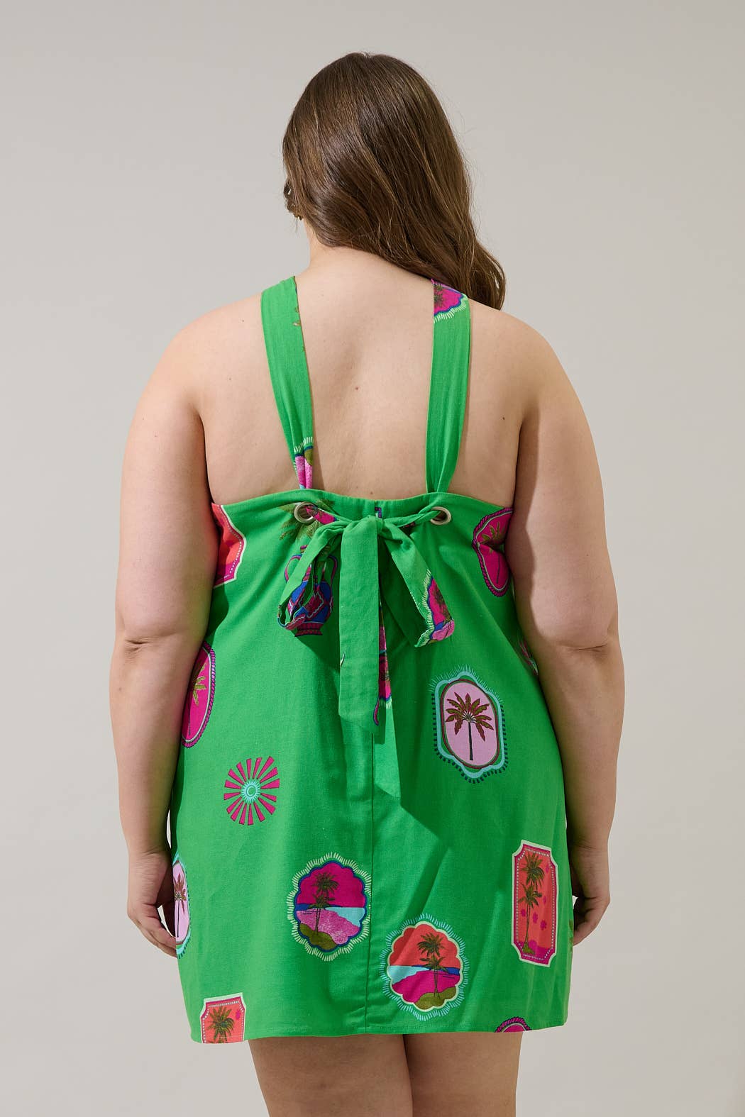 Postcard Pop Dress - Curvy