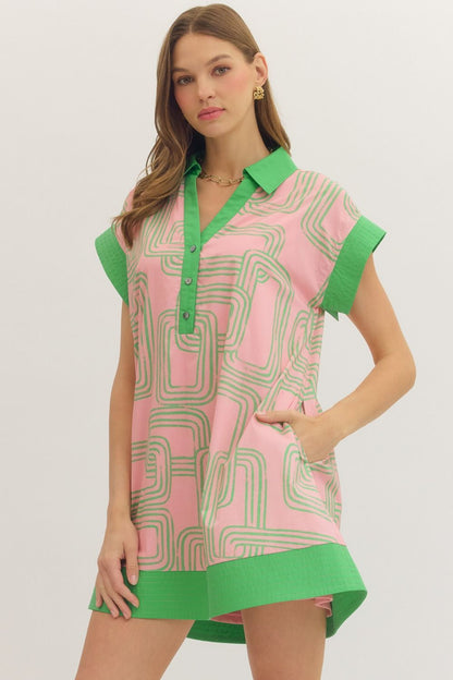 Retro Resort Dress