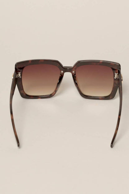Tinted Lenses Square Sunglasses for Women