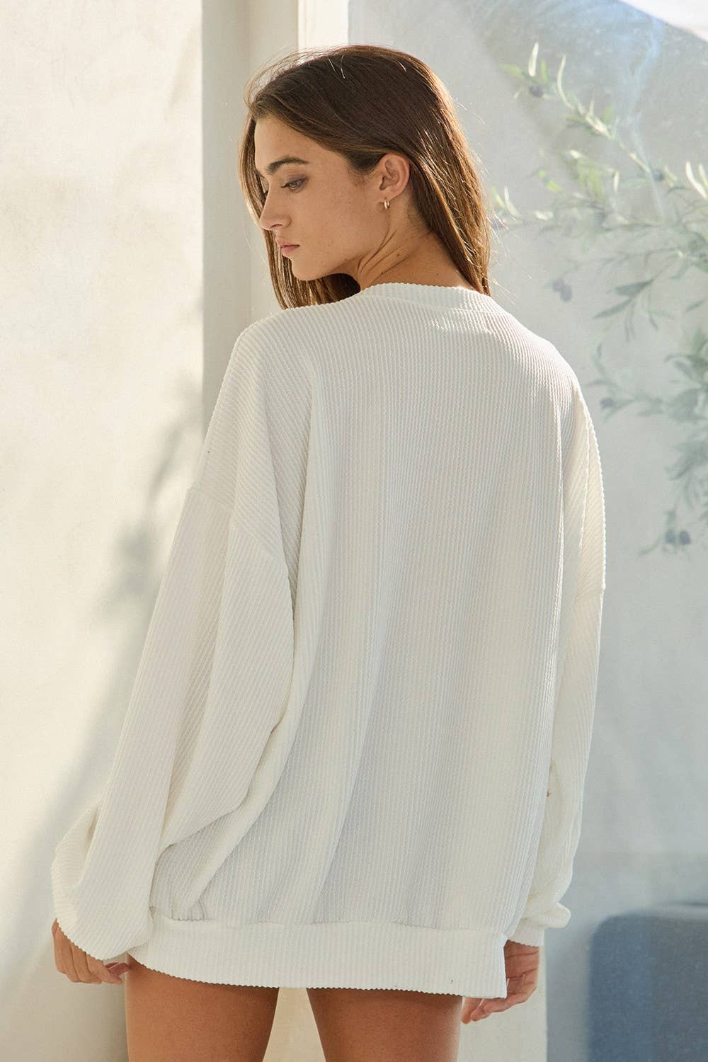 T1770-NC 'NORTH CAROLINA' Oversized Graphic Sweatshirt