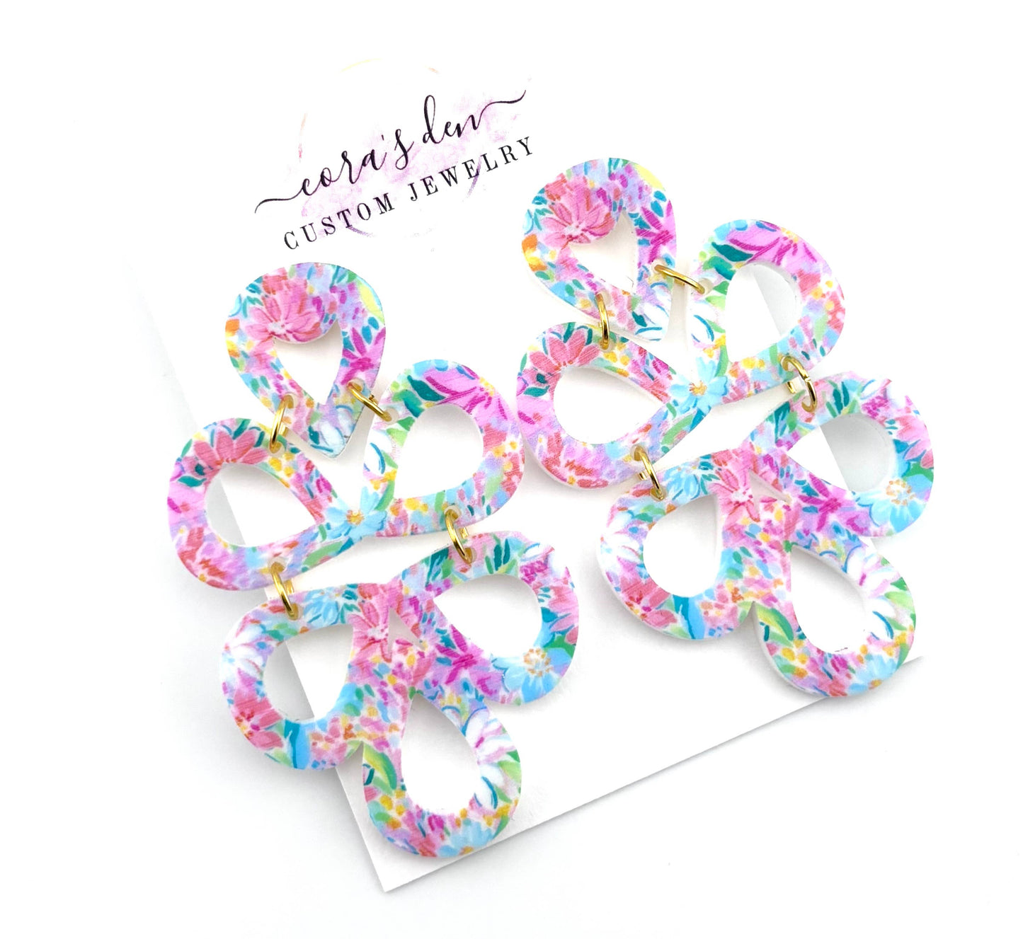 Pattern Geometric Earrings