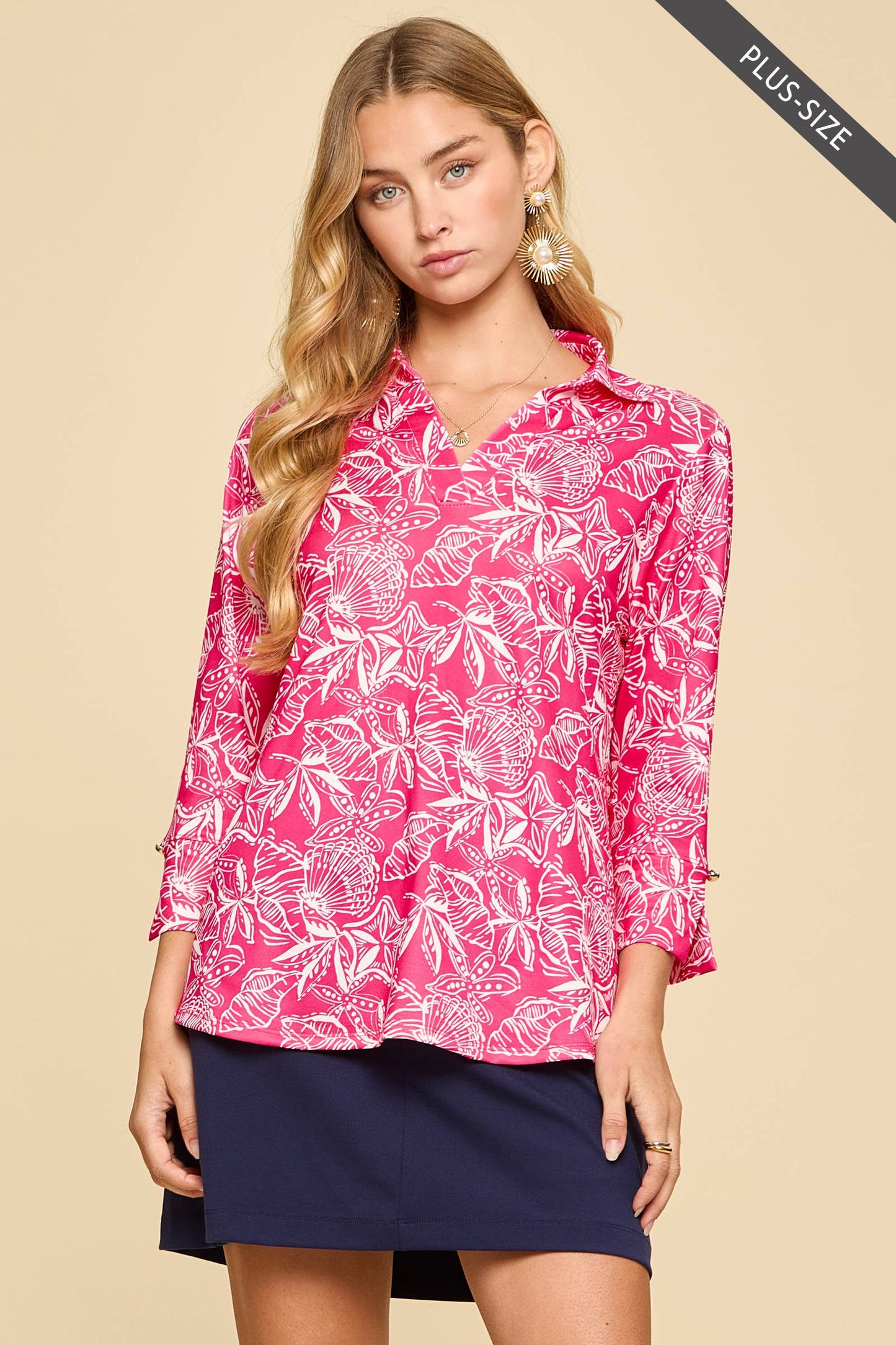 Coastal Sun-Cool Top - Curvy