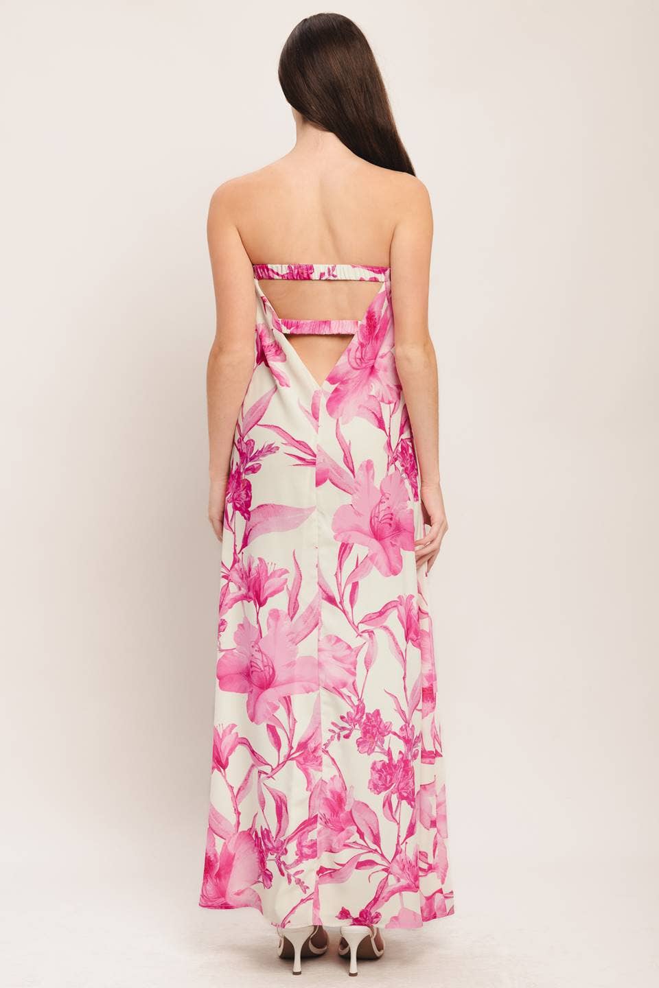 Island in Bloom Ankle Dress