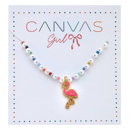 Samantha Beaded Pearl Children’s Necklace