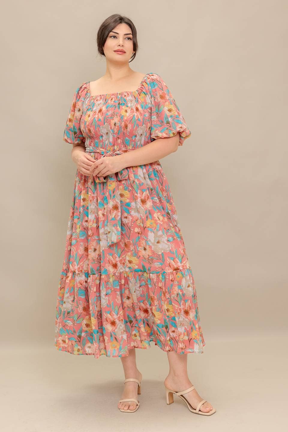 Blush Meadow Maxi - PLUS