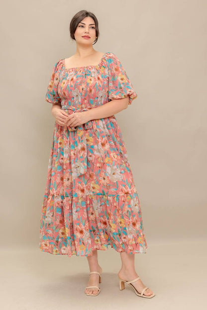 Blush Meadow Maxi - PLUS