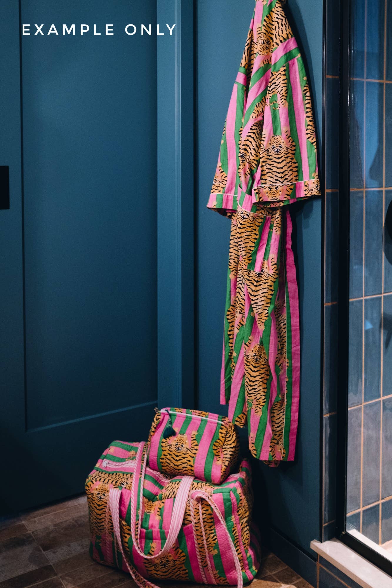 The Beachside Bloom Kimono Robe