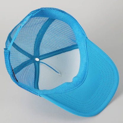 Hot Girls Hit Curbs Glitter Logo Foam Trucker Hat