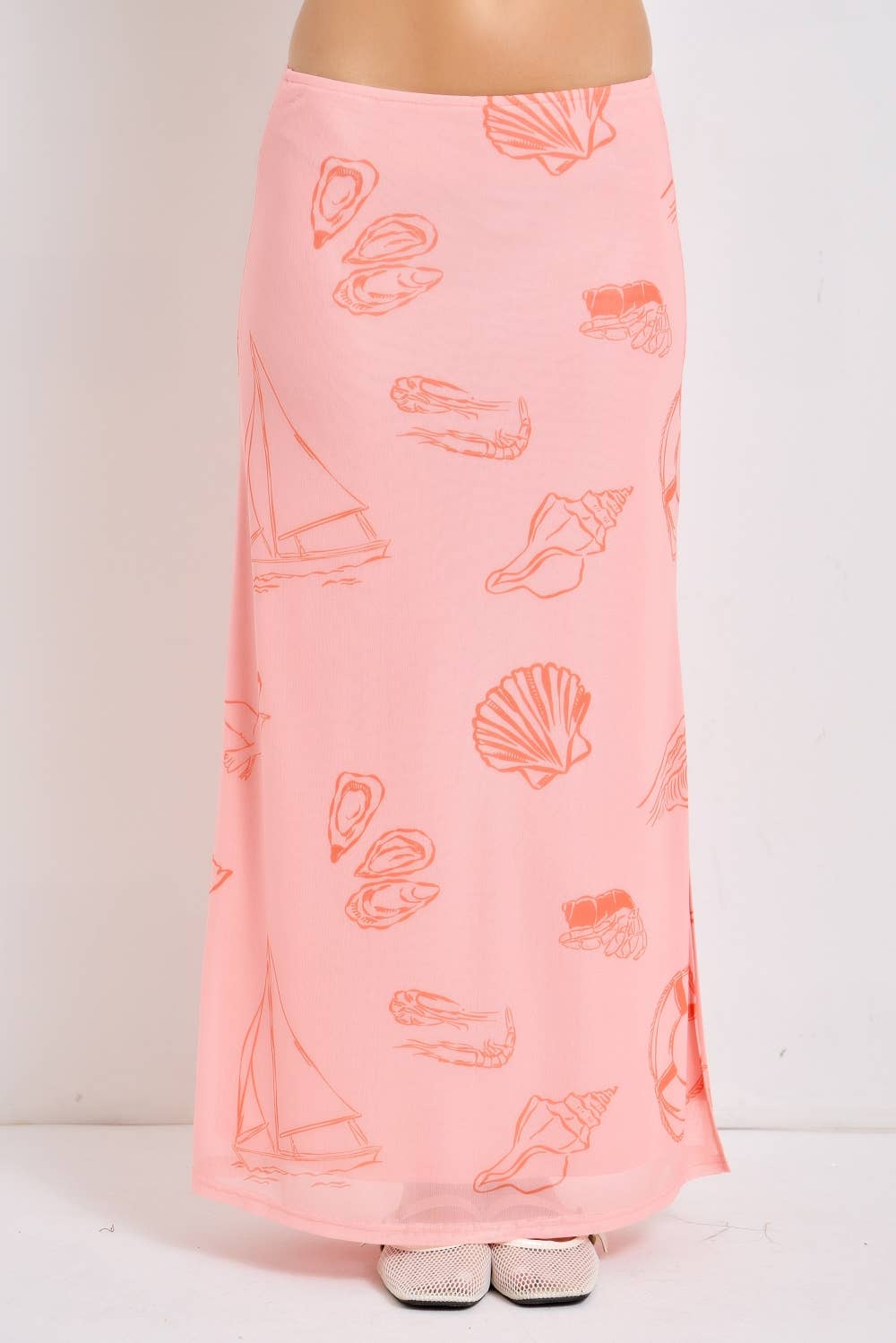 SEA LIFE MIDI SKIRT