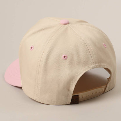 Boats, Boys Text Embroidered Two-Tone Trucker Hat