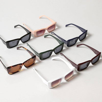 Women's Bold Rectangular Frame Sunglasses