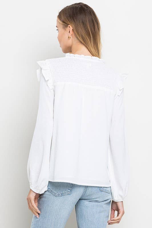 CT8436-Flowy Blouse