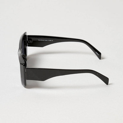 Women's Bold Rectangular Frame Sunglasses