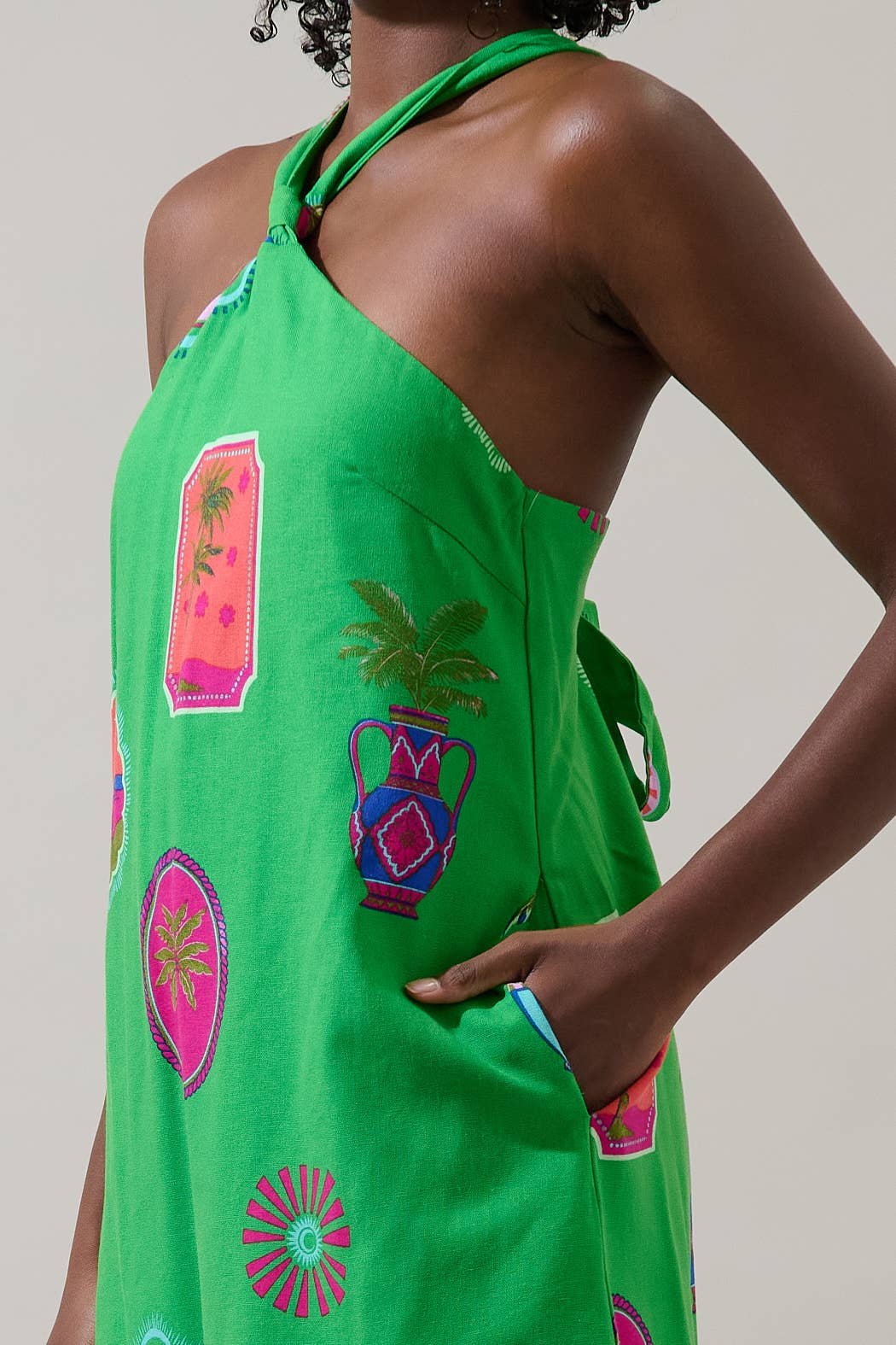 Postcard Pop Dress