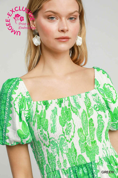 Garden Grove Midi Dress
