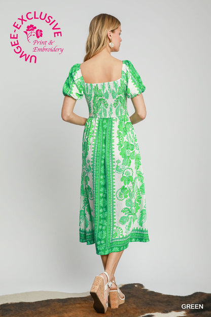 Garden Grove Midi Dress