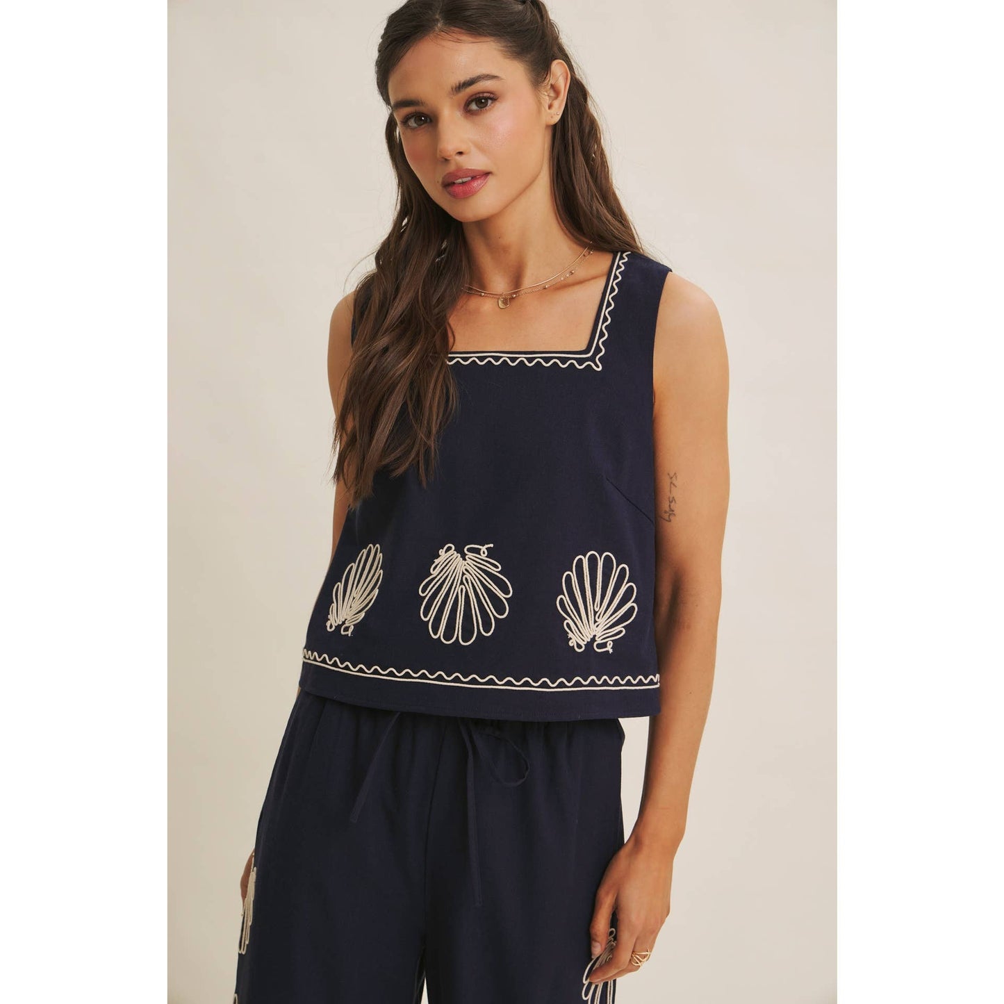 Tide & Coast Linen Top
