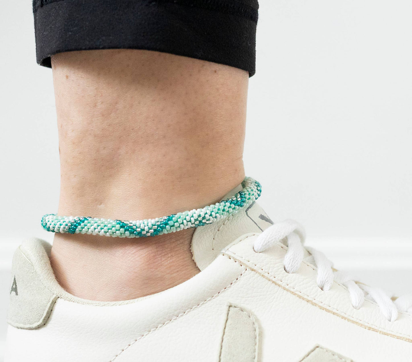 Roll-On® Anklet - Encourage-Mint