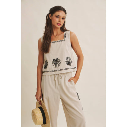 Tide & Coast Linen Top