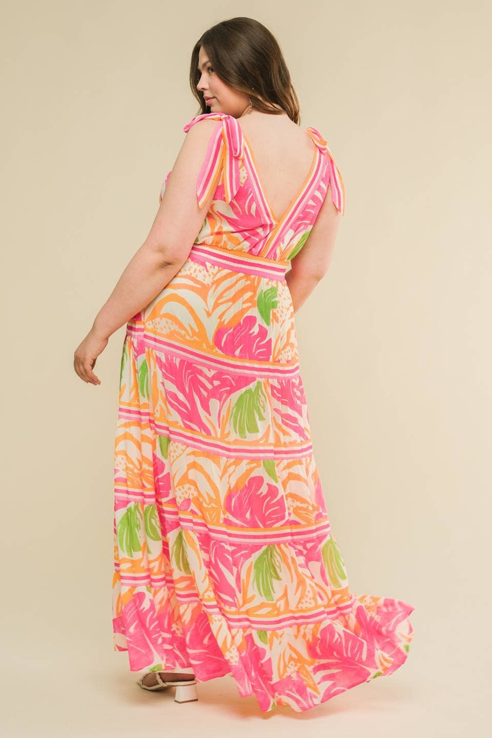 The Palm Beach Maxi Dress - Curvy
