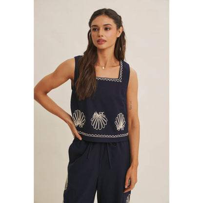 Tide & Coast Linen Top