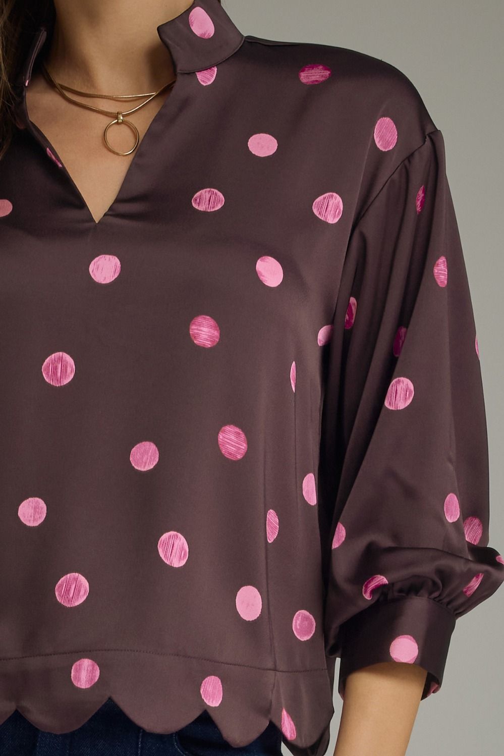 Polka Pop Top
