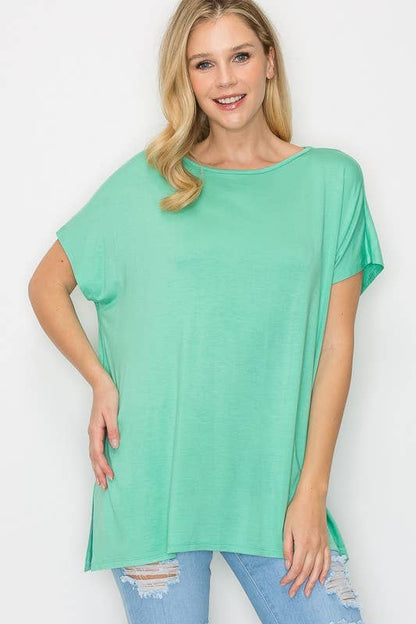 SHORT SLEEVE PIKO TOP
