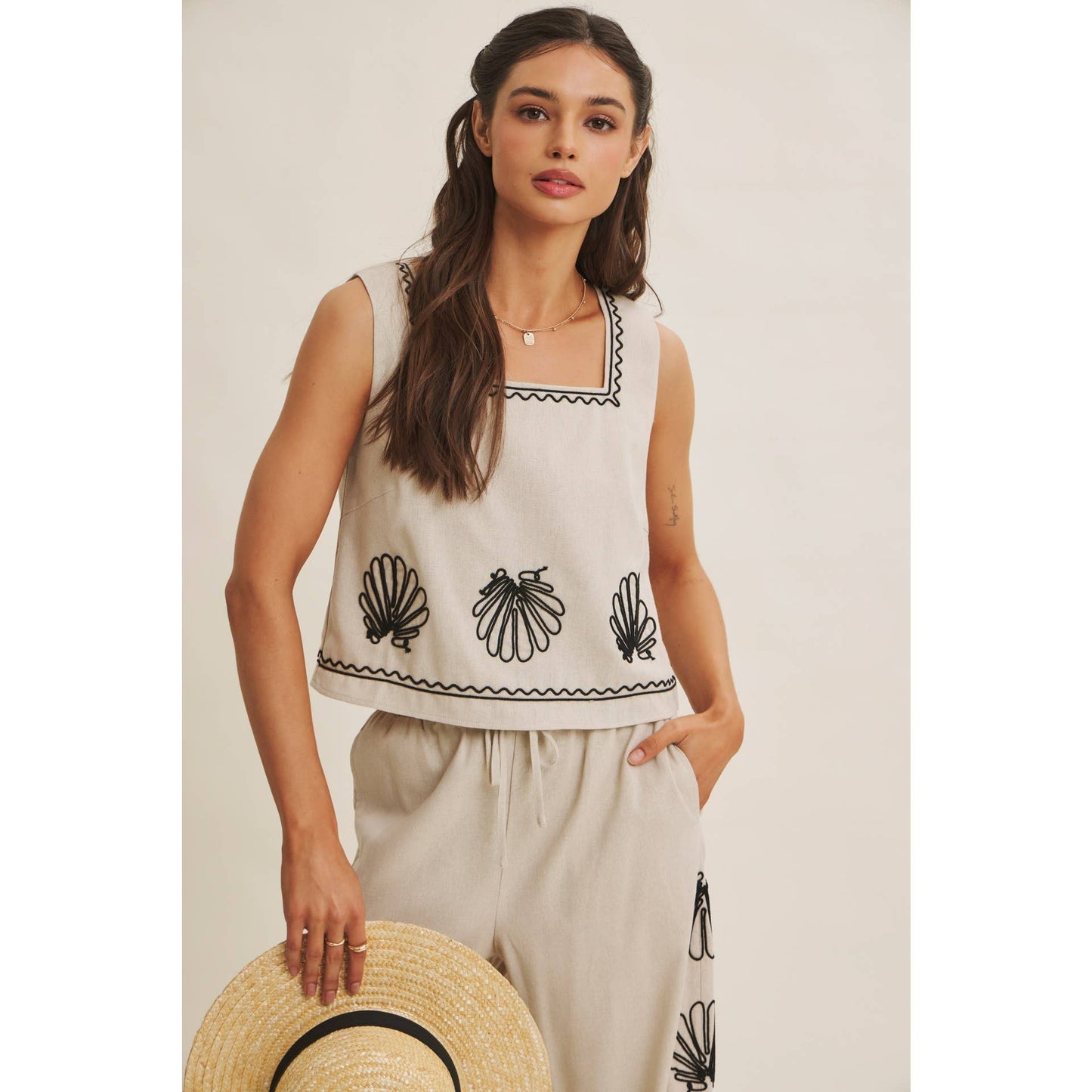 Tide & Coast Linen Top
