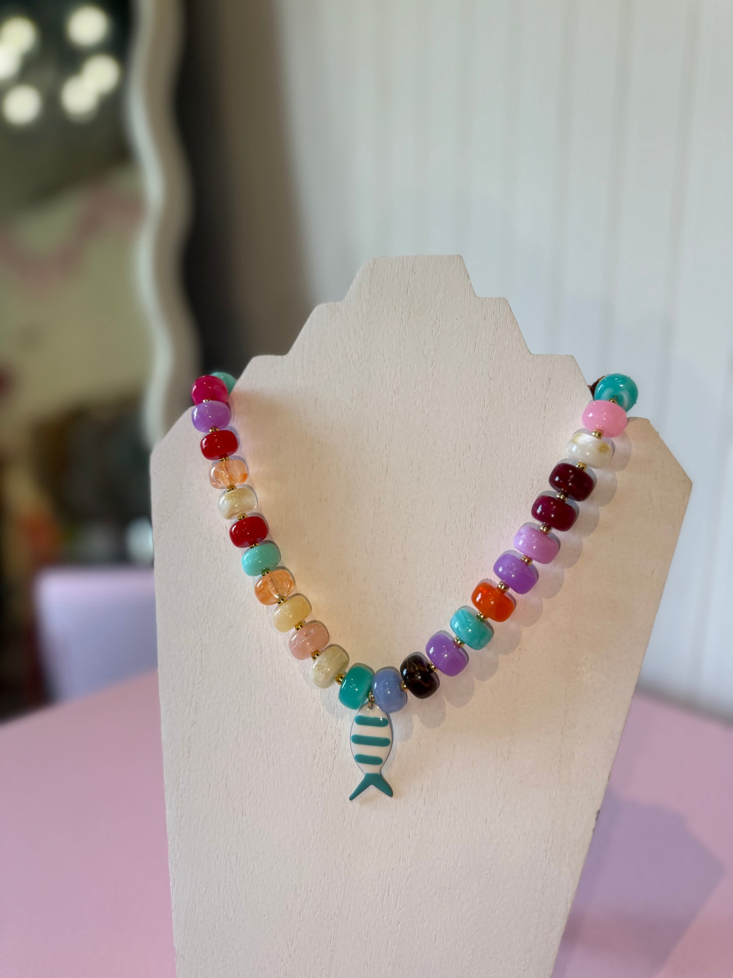 Guppy Gumdrop Necklace