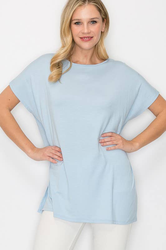 SHORT SLEEVE PIKO TOP