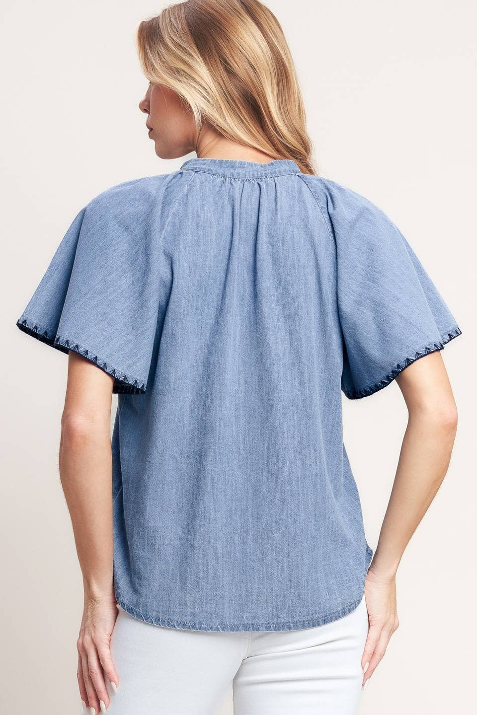 Coastal Breeze Flutter Top