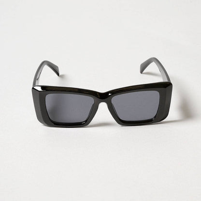 Women's Bold Rectangular Frame Sunglasses
