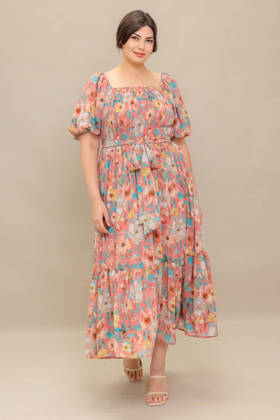 Blush Meadow Maxi - PLUS
