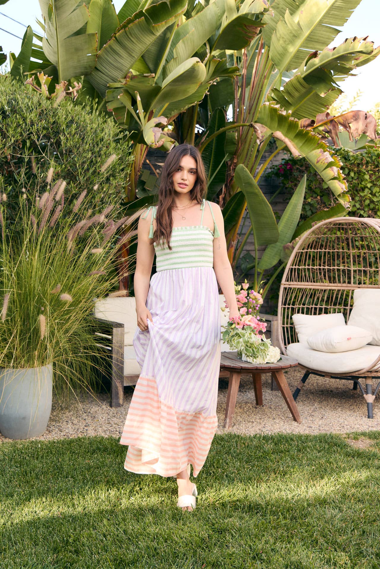 The Sunset Stripe Maxi
