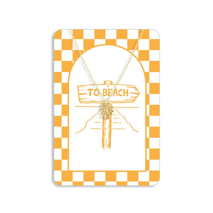 Take Me to the Beach Keepsake Card